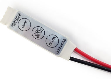 China controlador da tira do diodo emissor de luz de 12A modo dinâmico da cor 144W do mini RGB multi com quatro pinos fornecedor